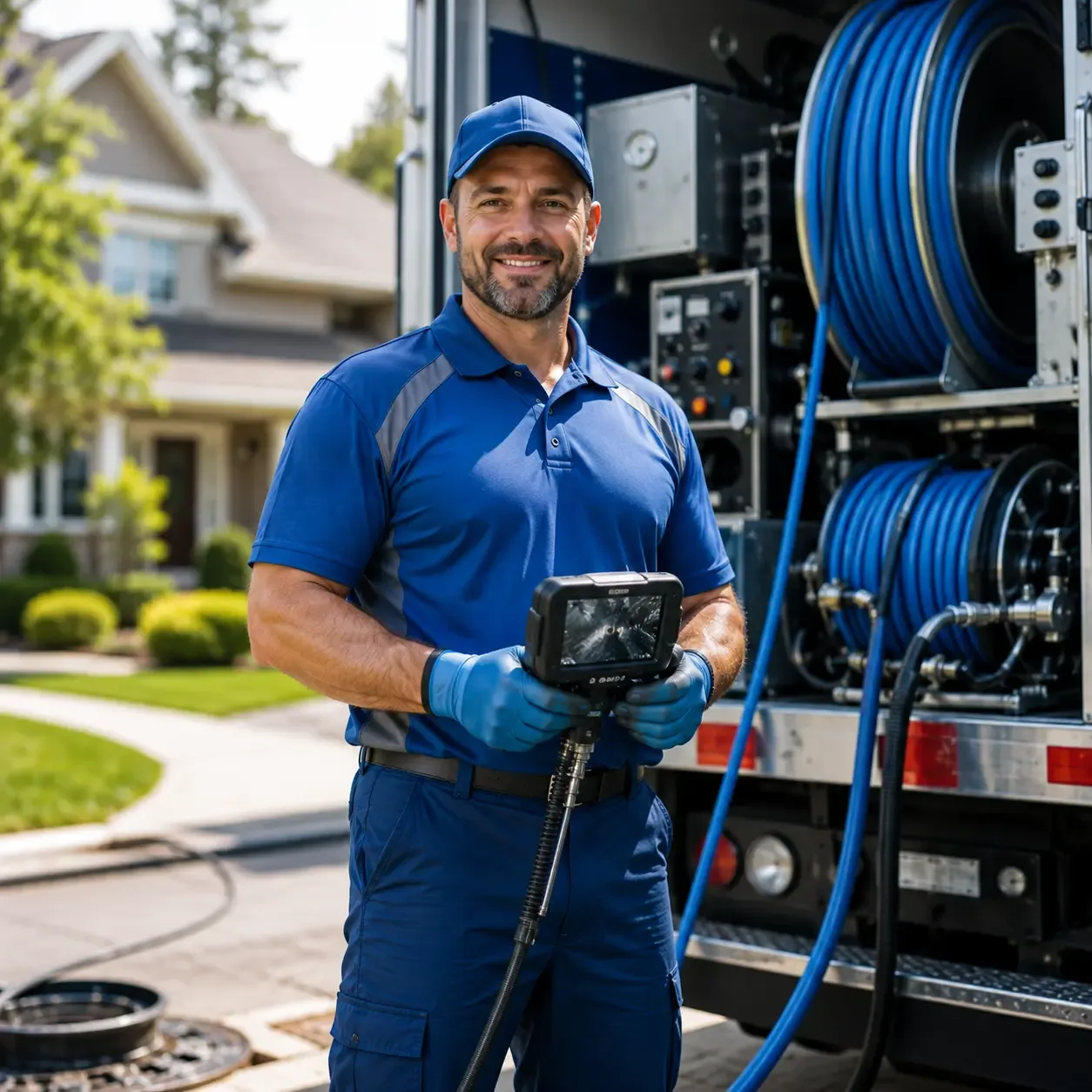 Local outdoor drain cleaning specialists in Baden, PA